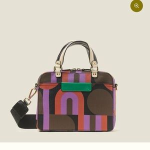 Orla Kiely Blockline satchel- NWT
